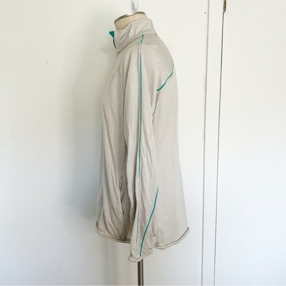 Icebreaker Merino Wool Bodyfit Basics Long Sleeve‎ 1/4 Zip Shirt Pockets XL - Picture 2 of 7